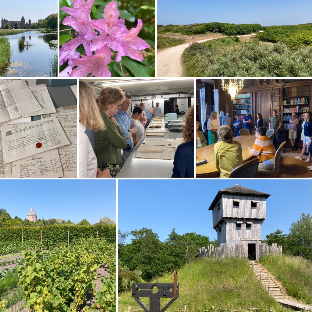Terugkijkend op een geslaagd personeelsuitje <a href="/stadsarchief010/">Stadsarchief 010</a> naar <a href="/provzeeland/">Provincie Zeeland</a> met een interessant kijkje achter de schermen <a href="/zeeuwsarchief/">Zeeuws Archief</a> door <a href="/hanniekool1/">hanniekool</a>, heerlijke duinwandeling olv <a href="/IVNNederland/">IVN Natuureducatie</a> en verrassend bezoek aan de landschapstuin mét mottekasteel <a href="/terramaris_/">terra maris</a>