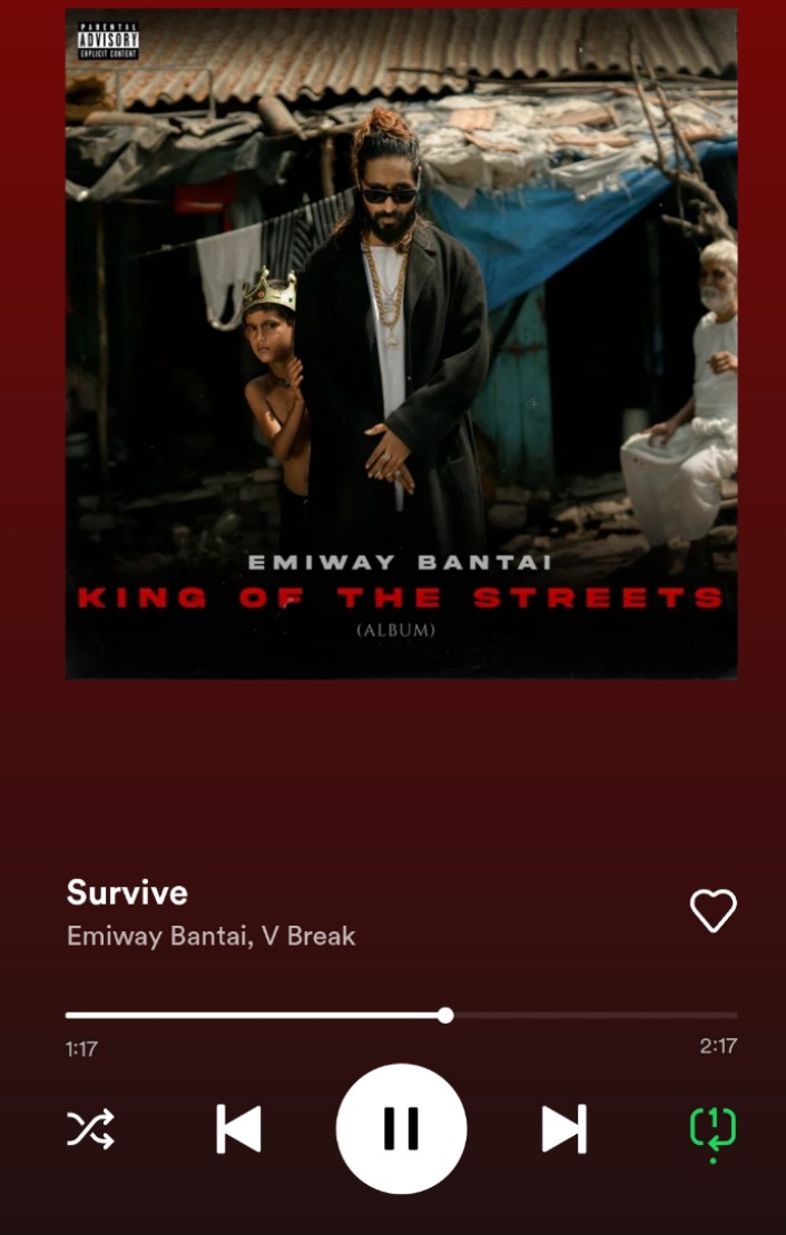 Kirti_Bird's tweet photo. Hey @emiwaytweets please I'm begging you in music video please please please add one more verse in this song😩..

Already played this in my home theater over 100 times and now my dad too vibing on this😭❤️
#KOTS #EmiwayBantai #KIHH https://t.co/VVeP2JNS0p