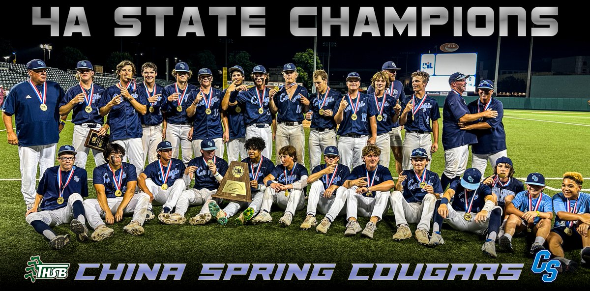 ***CHINA SPRING - 4A STATE CHAMPIONS***