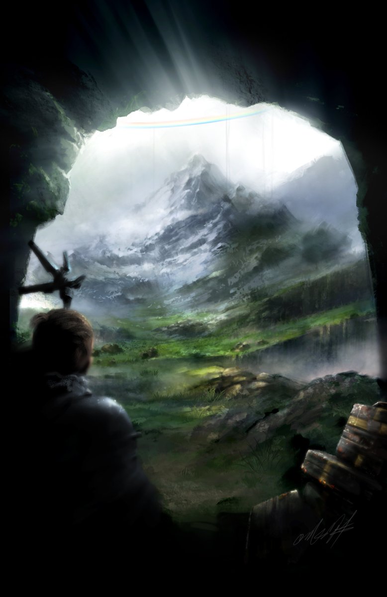 Memory of #deathstranding , I draw this with game's BGM😌🎶