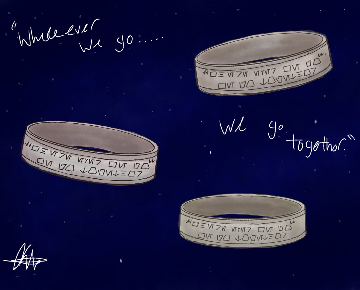 DrawsSloths's tweet photo. Ok ok fr this time here's the actual damn wedding rings
#jedistormpilot #finnrey #finnpoe #damerey https://t.co/ERxBQ8CrwY