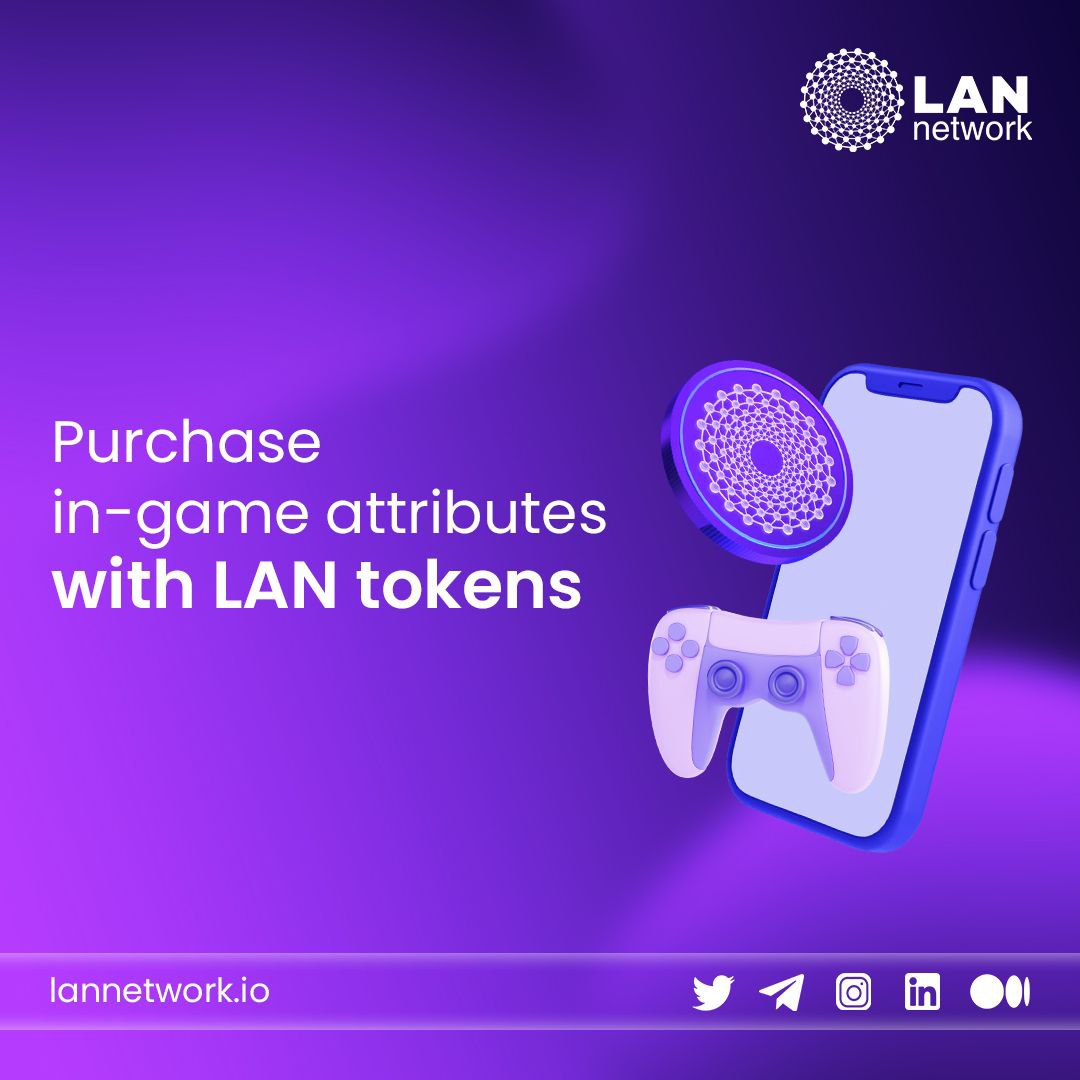 lan_network's tweet photo. By utilizing our $LAN gaming tokens, you will have the privilege to acquire characters ๐ฆธ๐ปโโ๏ธ, weaponsโ๏ธ, commodities๐ฐ or exchange tokens with fellow players, enhancing your overall enjoyment! ๐ฎ
$LAN #LAN #Layer1 #blockchain #Lanblockchain #Games #LANgaming #GamingExperience #SAFU https://t.co/sCtS31qqYL
