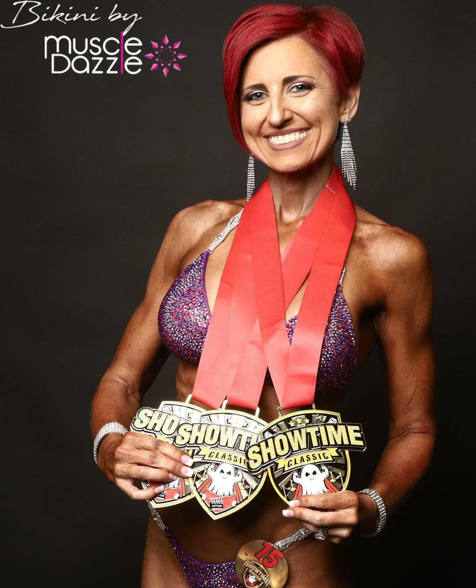 MuscleDazzle's tweet photo. 🙌 Congratulations @angela4fitness on bringing such a tidy package to comp day! 🏅🏅🏅 https://t.co/zrEslUi87D #muscledazzle #competitionbikini #crystalbikini #bikinicompetitor #bikinicompetition #npcalabama #npcfigurecompetitor #ngabikini #npcbikini #npcfigure #icntropix #wnbf https://t.co/23jX3irm2Q