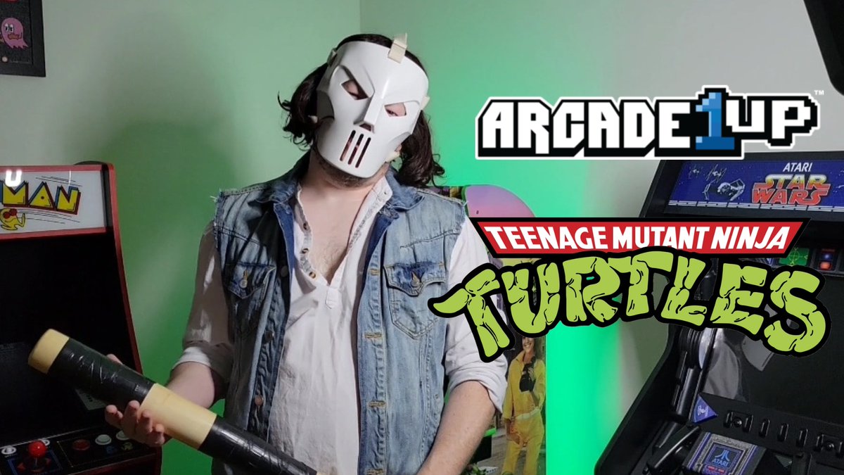 youtu.be/qKYEmOxpN3w New video on my YouTube channel. Like and subscribe, punks. #tmnt #caseyjones #ninjaturtles #arcade1up #arcade #homearcade #videogames #gaming @arcade_1up