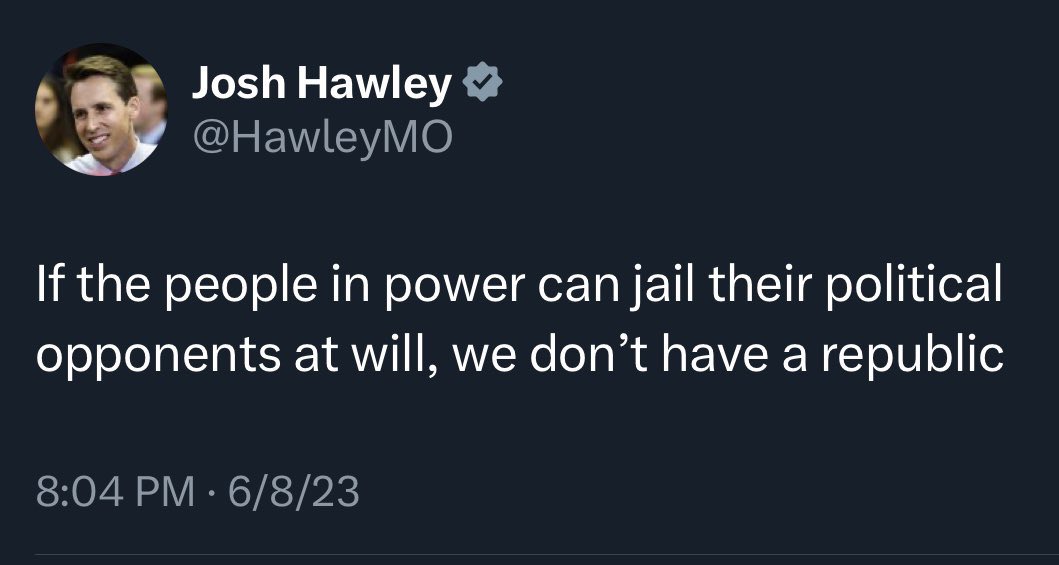 Even worse.
If people in power are allowed to ignore laws and not be held equal under the law, we don’t have the USA.
We have a dictatorship.
Seems the @GOP approves of corruption and ignores The Constitution.
#LawlessGOP
#GOPElitists
#GOPTerrorists
@CNN @DNC @FoxNews @MSNBC