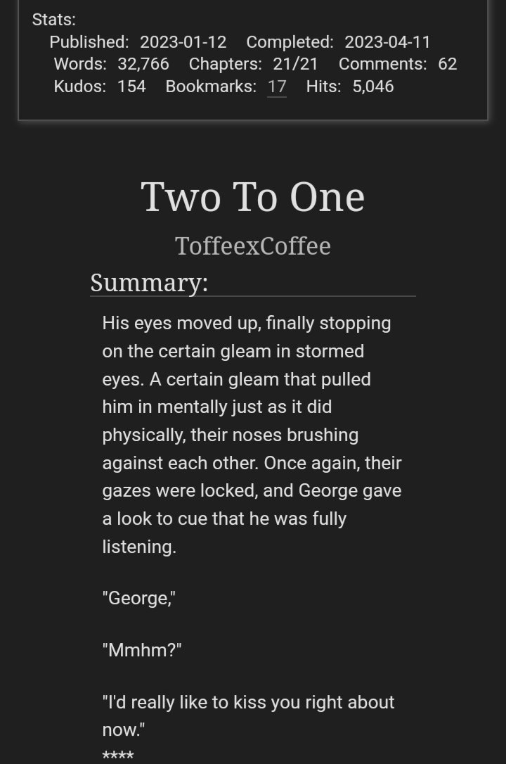 ToffeesCafe's tweet photo. I know it's long finished, yadda yadda, but I just realized TTO surpassed 5k hits and I appreciate that so much :] ♡ https://t.co/NOvVfRhikF