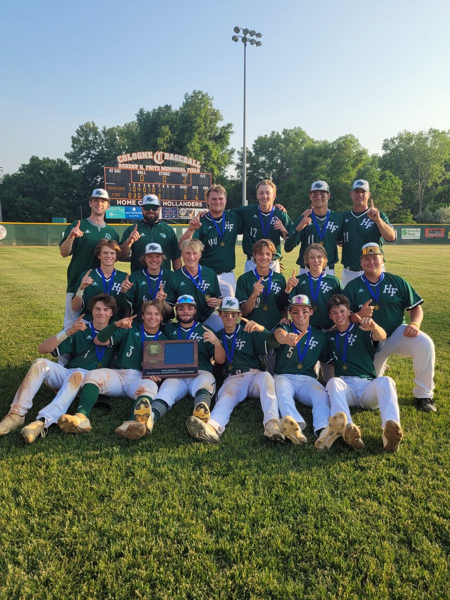 SECTION 5AA CHAMPIONS! <a href="/HFBaseball/">HF Baseball</a>