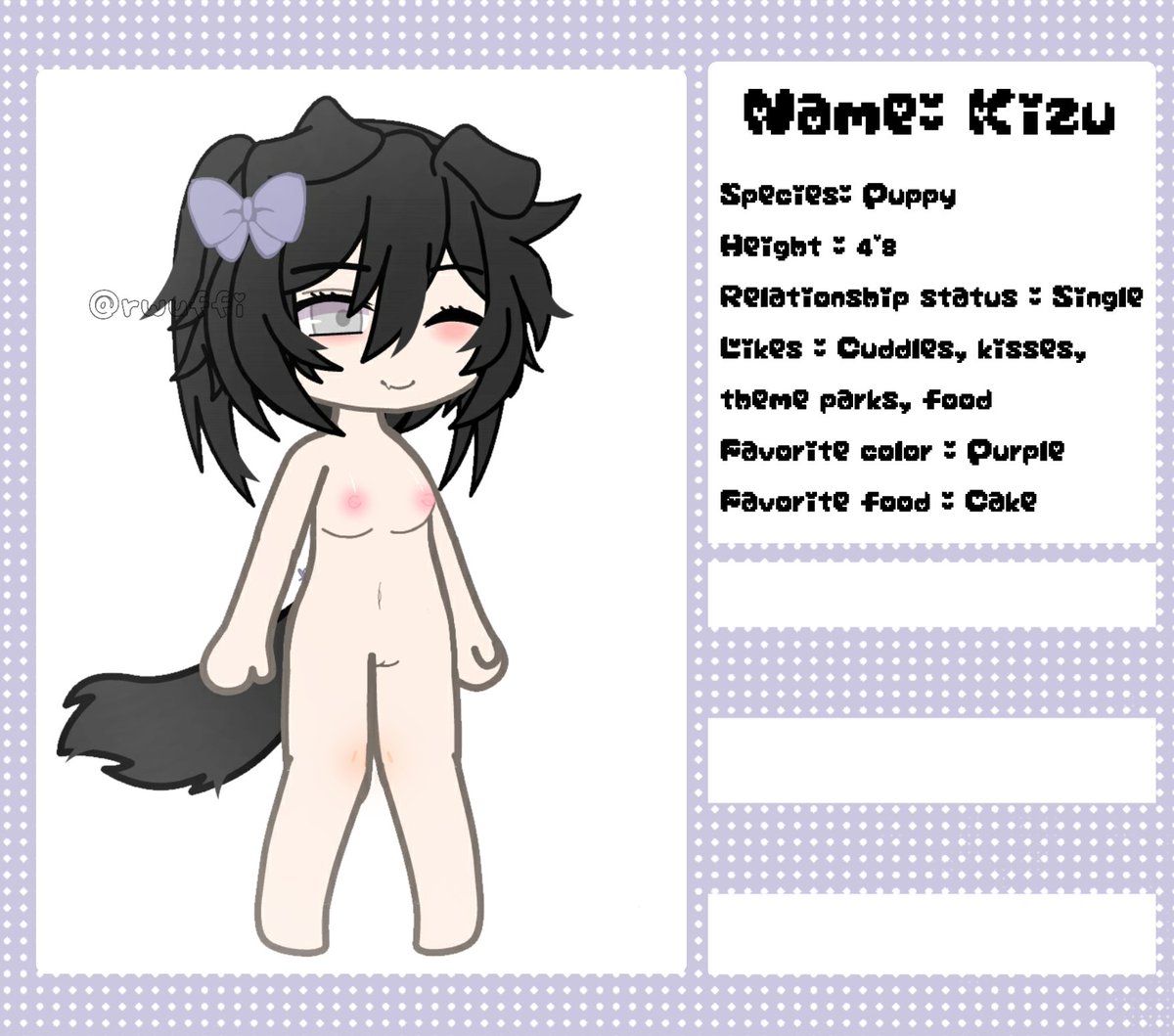 rwuffi's tweet photo. ♡ - New oc, Kizu!!

#gachaheat #gachansfw #gachacum #gachar34 #gacharule34 #gachaheatcommunity #gachansfwcommunity #gachaclubheat #gacha18 #gachaslut #Gacha18 https://t.co/HST5KJpTxt