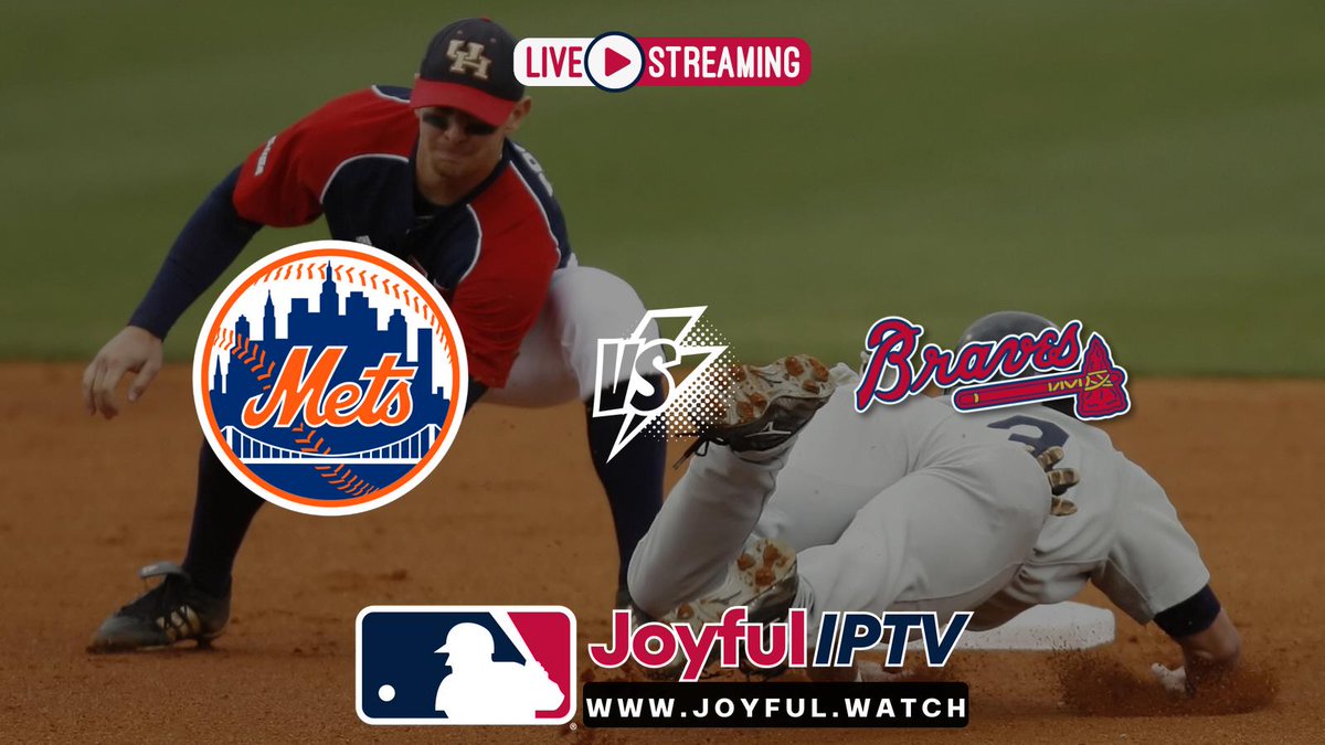 Cheer on the New York Mets & Atlanta Braves from anywhere! Watch the game in real-time with our streaming service. #MLB #Baseball #Vibes #OnTheField