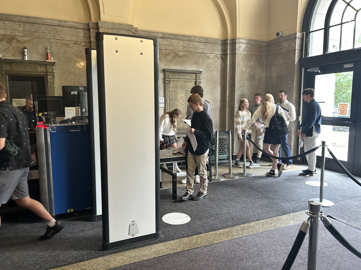 jess_schuster's tweet photo. Every once in awhile, I get to to do the coolest things. @ErieCountyNY welcomed AP Government students from @SpringvilleGrif today! How lucky are we? #redefiningrural @jamesbialasik @ChrisCerrone15 https://t.co/w65O8PO37C