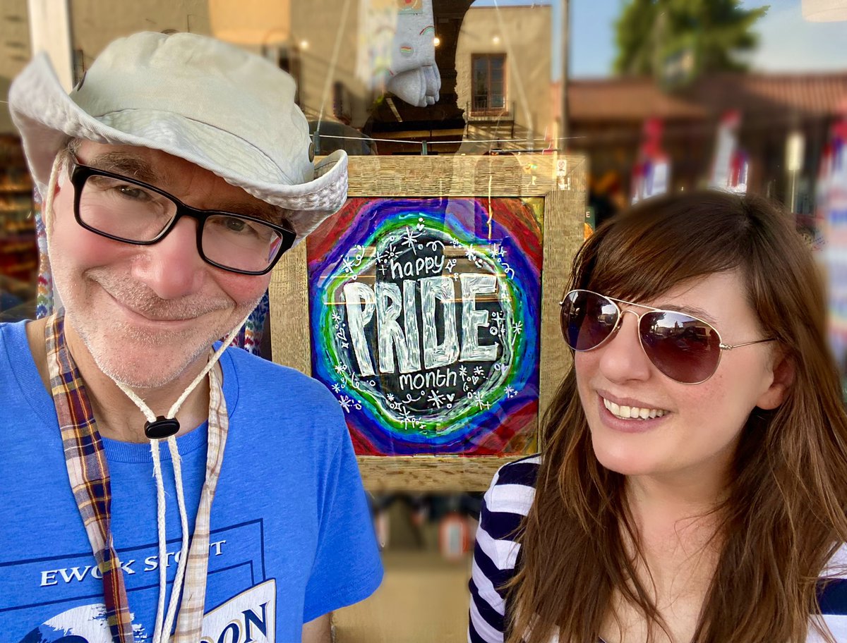 Happy Pride, friends! 🏳️‍🌈♥️🧡💜 We love you!! 

We’re walking the streets of Portland before our show tonight at Alberta Street Pub! 

#sirsy #sirsyband #pride2023 #pridemonth #love #Pride #portlandoregon