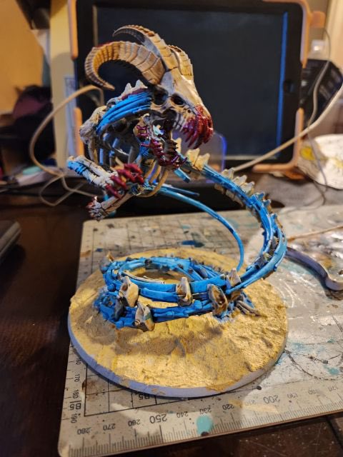 The wife said this is going to give her nightmares….probably because it’s not finished