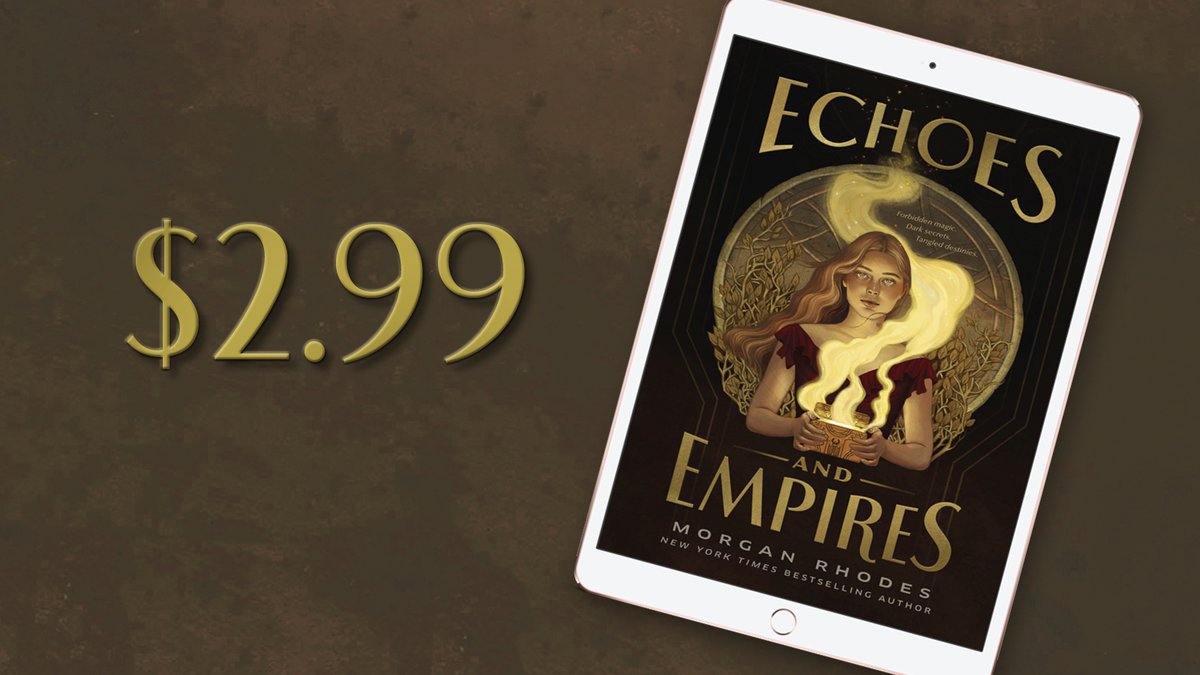 Penguin Teen (@penguinteen) on Twitter photo Grab your eBook of <a href="/MorganRhodesYA/">Morgan Rhodes</a>'s riveting fantasy Echoes and Empires while it's on sale, and catch up before the sequel Legends and Liars hits shelves this Tuesday! Grab your eBook of <a href="/MorganRhodesYA/">Morgan Rhodes</a>'s riveting fantasy Echoes and Empires while it's on sale, and catch up before the sequel Legends and Liars hits shelves this Tuesday!