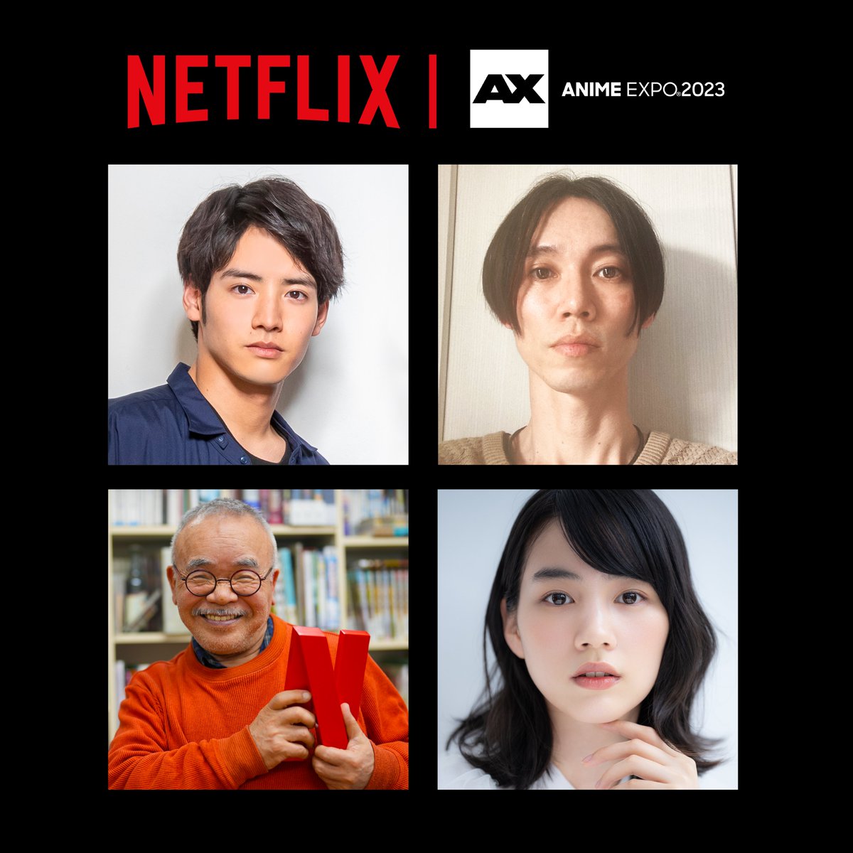 Netflix is going to Anime Expo 2023!

Check out our panel on Saturday, July 1, 2023, 3:15pm - 4:15pm (PT), where we talk about anime titles Pokémon Concierge, PLUTO, and BEASTARS FINAL SEASON, and live action titles such as Zom 100: Bucket List of the Dead!

Guests: Masao…