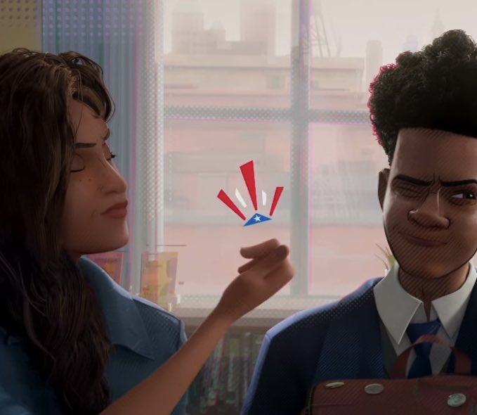 MeDicenTower's tweet photo. Miles Morales is Boricua, anyone can be Spider-Man, but not everyone can be Miles Morales https://t.co/4mIDSK6lCT