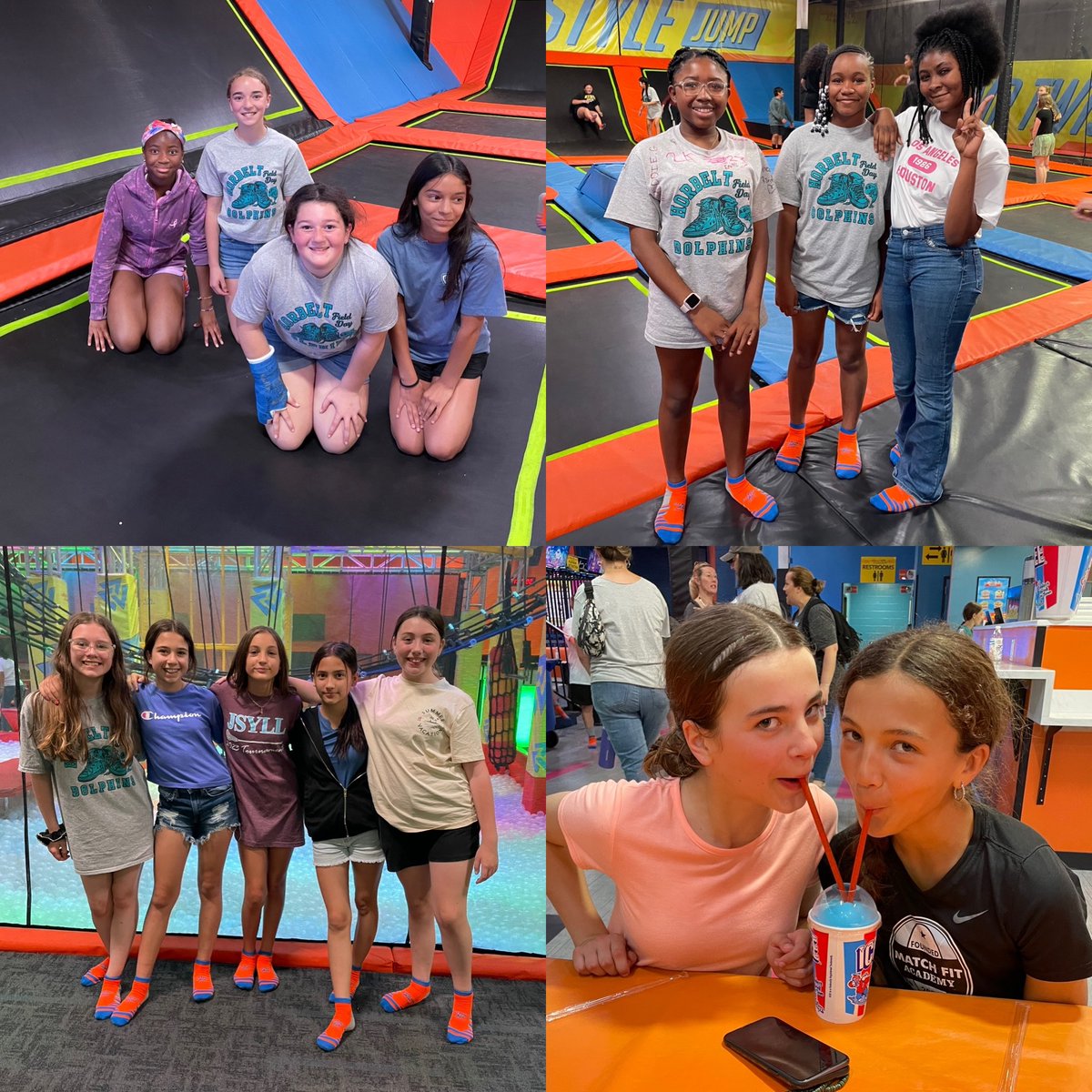 More 6th Grade Students having fun at Urban Air today! <a href="/itsahorbelthing/">Horbelt</a>🐬