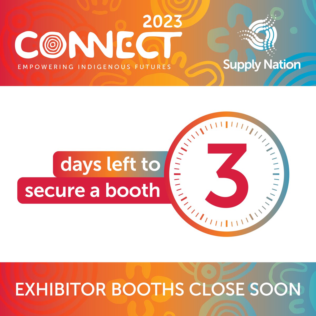 Secure your booth at the Connect Indigenous Business Tradeshow on 8 August at @ICCSyd, Gadigal Land - a space for Aboriginal & Torres Strait Islander businesses to amplify their services & foster new relationships. Tickets close Sunday 11 June 11:59pm AEST bit.ly/3nAJ33X