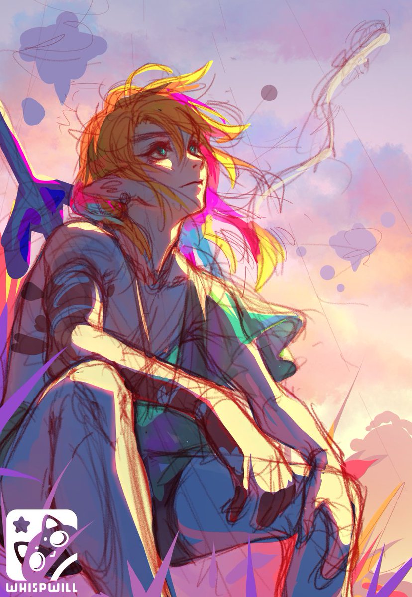 リンク(ゼルダの伝説) 「WIP」|Whispy@Sakurakon2815のイラスト