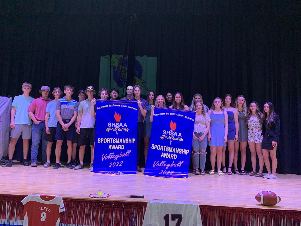 shsaasport's tweet photo. Congratulations to the Estevan Boys &amp; Girls Volleyball teams for winning the @SaskMilk Sportsmanship Awards at the 5A Provincial Championships. Thanks to all the coaches for their commitment to High School athletics! https://t.co/1zRN7qO2Sj