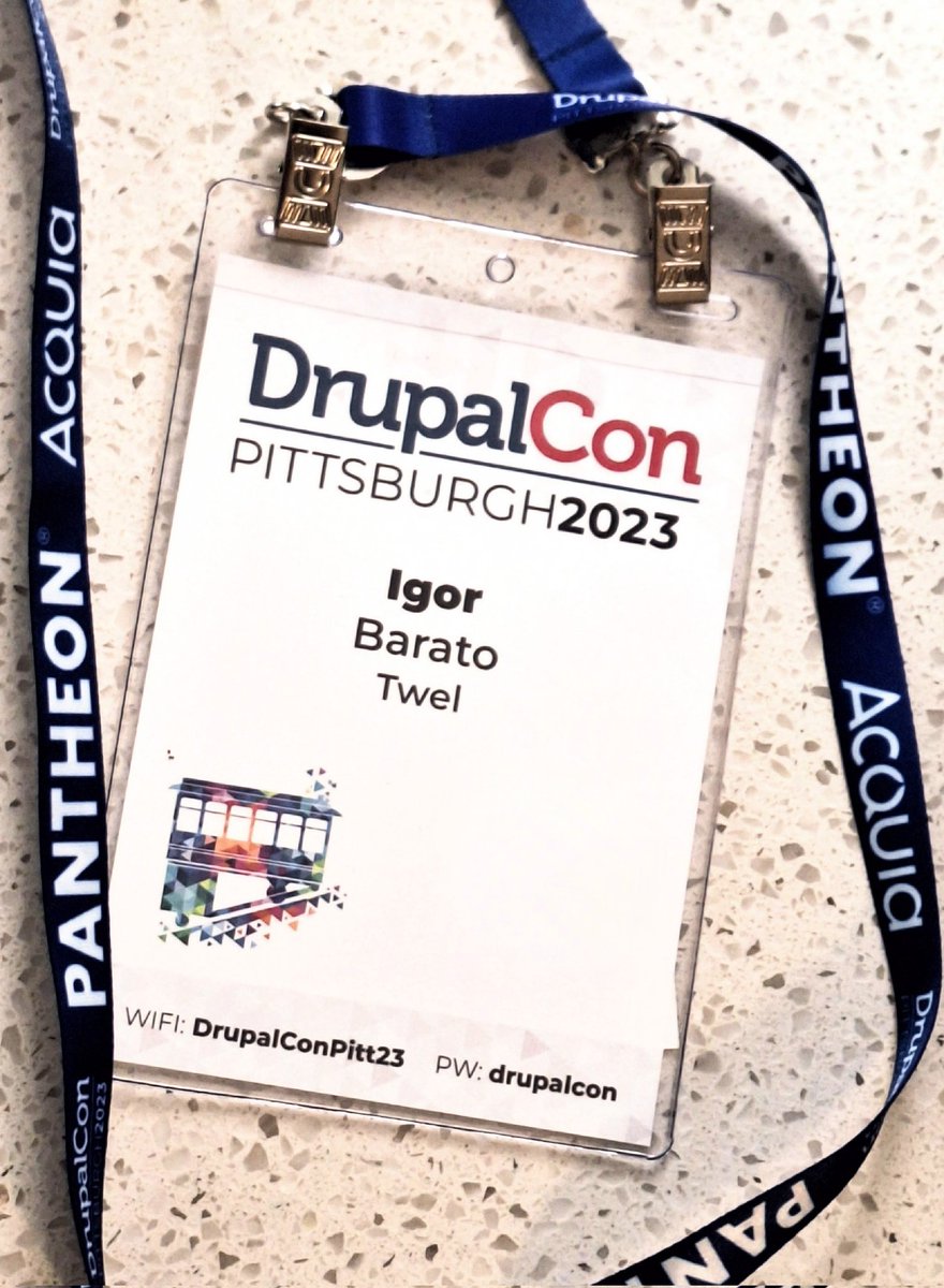 My first time in the USA, 
My first time in Pittsburgh,
My first time at DrupalCon...

It's an incredible event that rejuvenates our community spirit and introduces fresh ideas about the future of Drupal.

#DrupalConPittsburgh