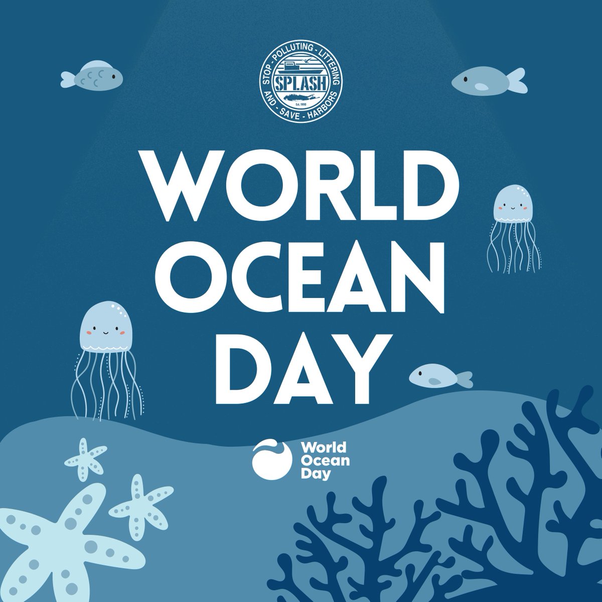 OperationSPLASH's tweet image. This World Ocean Day, we are exceptionally grateful for our incredible volunteers, who put the environment first and work tirelessly to protect our bays and oceans.

Join today at operationsplash.org to make a positive change in our local waters.

#worldoceanday