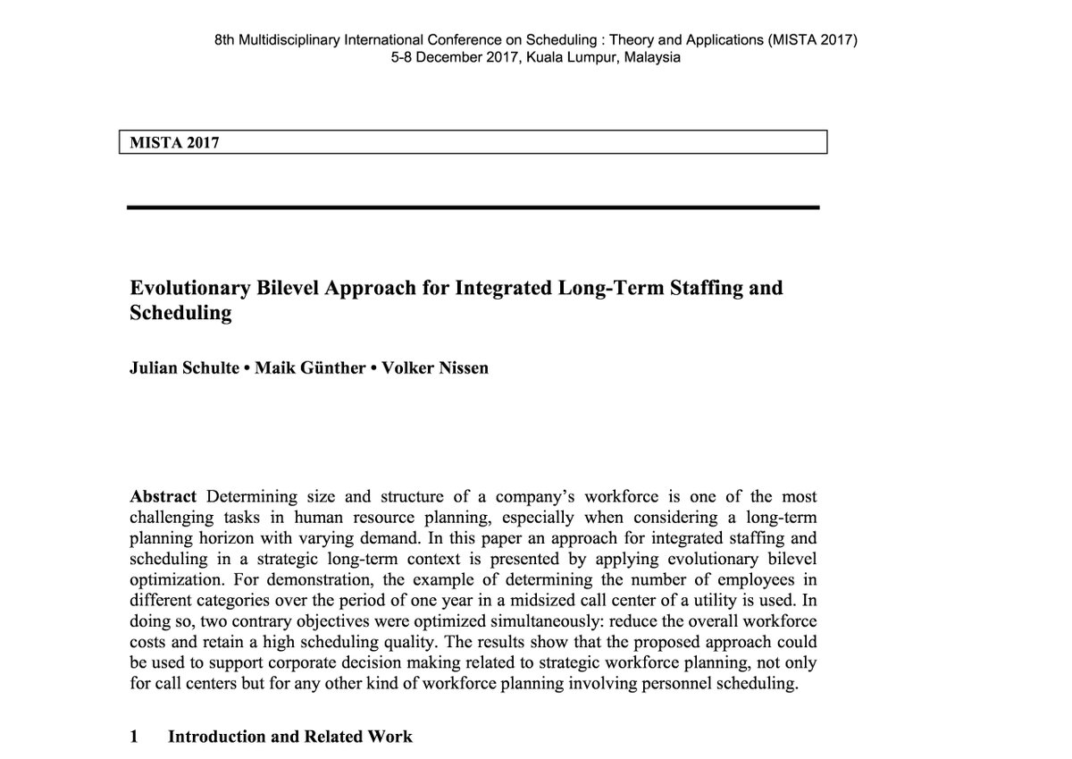 Scheduling_Help's tweet image. "It may be noted that the methodology applied in this paper is not limited to the considered call center, but rather can be applied to problems of other companies and business units" #MISSoundBite PERMANENTLY_REMOVED