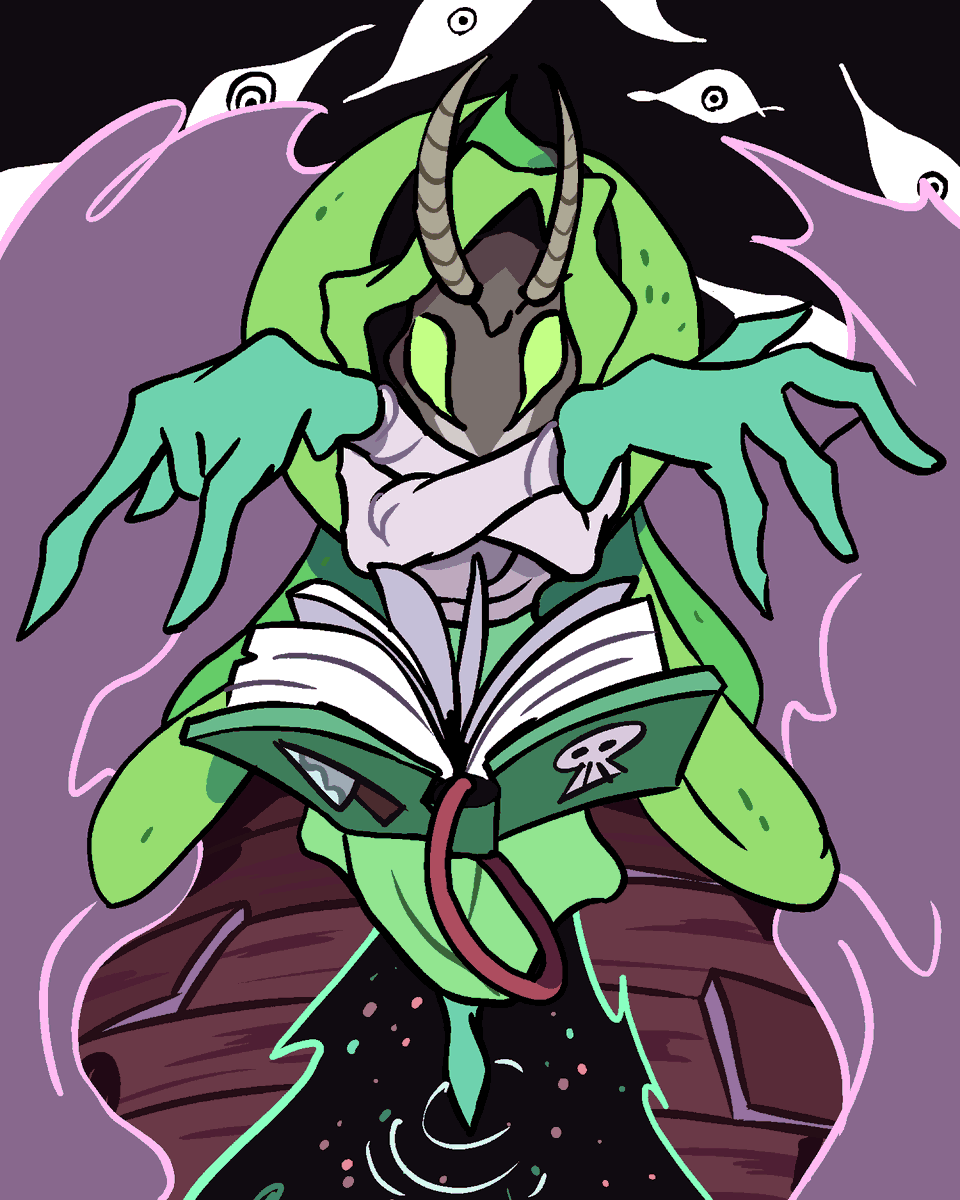 「She loves casting spells.」|Shen Comixのイラスト