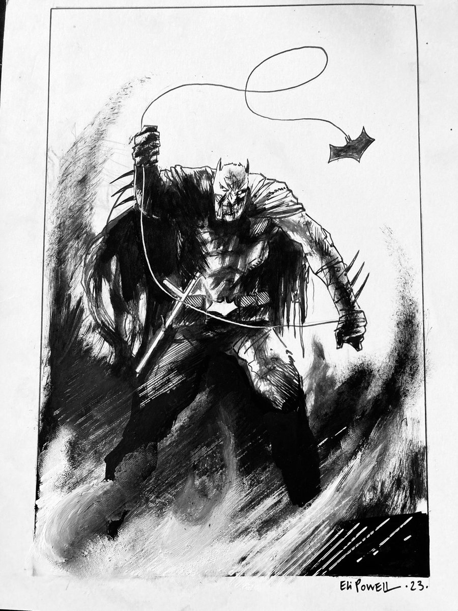 First #batman sketch I’ve done in a while… Always a blast! $50 for this if you want it!