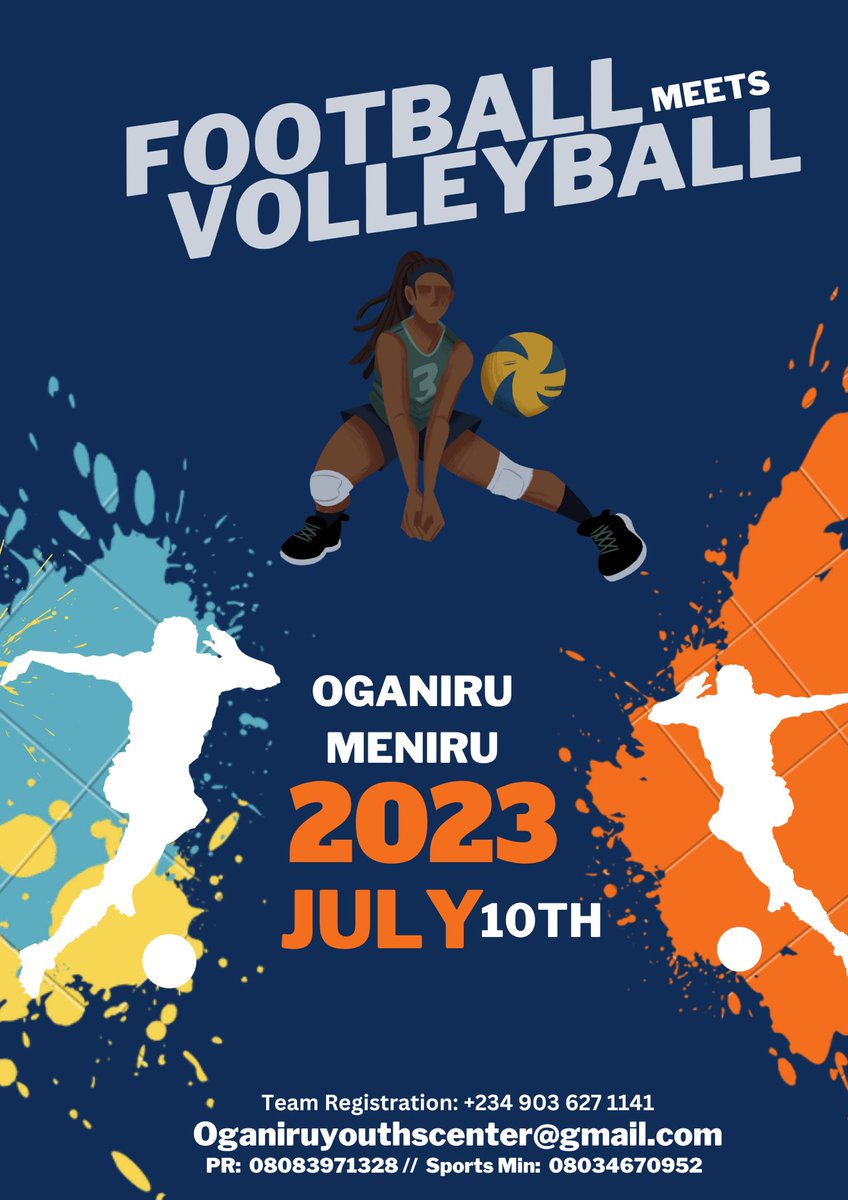 In an attempt to make our activities more inclusive for both genders and increase participation, we have included a volleyball game alongside the football tournament which will be played next month.
#women #endfgm #stopviolenceagainstwomen #oganiru