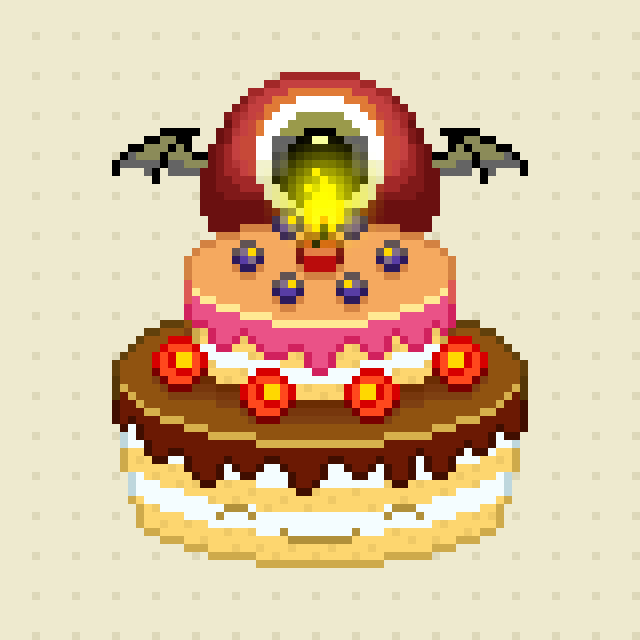 Momo is 4 years old！
#pixelart #pixel #ドット絵 #gameart #momoandfriends #comic #コミックエッセイ #indiegame