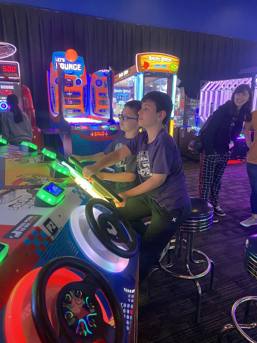 Our fifth grade students had a blast at Dave and Busters today!