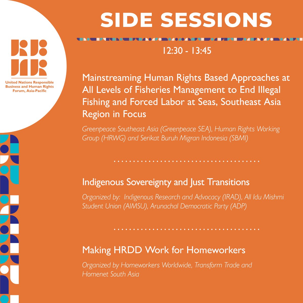 📢 The final day of the 5th #RBHR2023 is here! 

Join us as we cover #SLAPPs, #HREDD, #OSH and disability in the context of #BizHumanRights.

🔗 rbhrforum.com/join