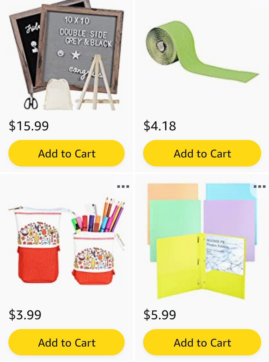 Good evening #teachertwitter! Hoping to get 1️⃣ item cleared from my list today! 😊😊😊 any help or even a RT🔄 is greatly appreciated! #teachertwitter #clearthelist #PostForPencils.    amazon.com/hz/wishlist/ls…