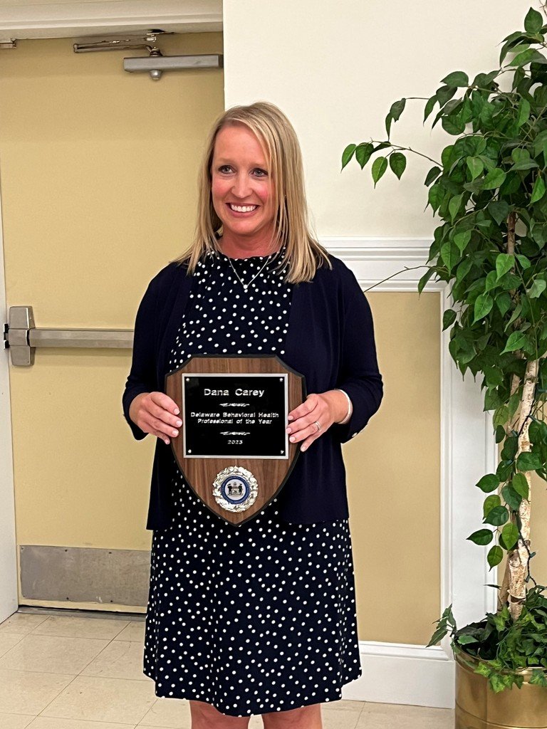 Congrats to Delaware State Behavior Professional of the Year, Lake Forest North Elementary School Counselor Mrs. Dana Carey! We are so proud of you!