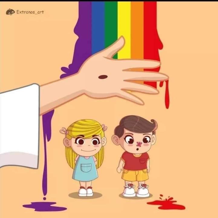 No matter what the woke liberals nd this hateful community says... your first priority must be your children's nd not all the zombies screaming!
Stand against
same-sex-marriage
Protect children above all✔️
#SameSexMarriage ❌