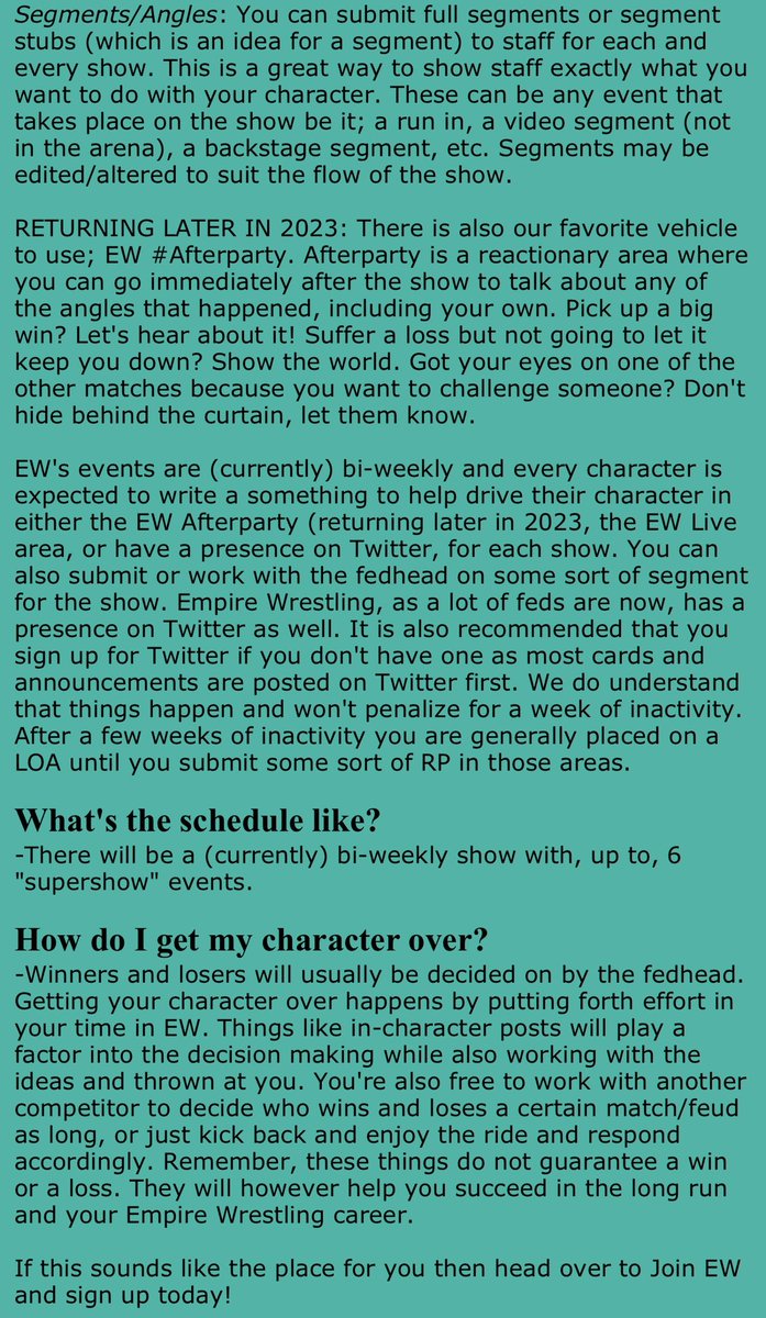 Empire Wrestling tweet media
