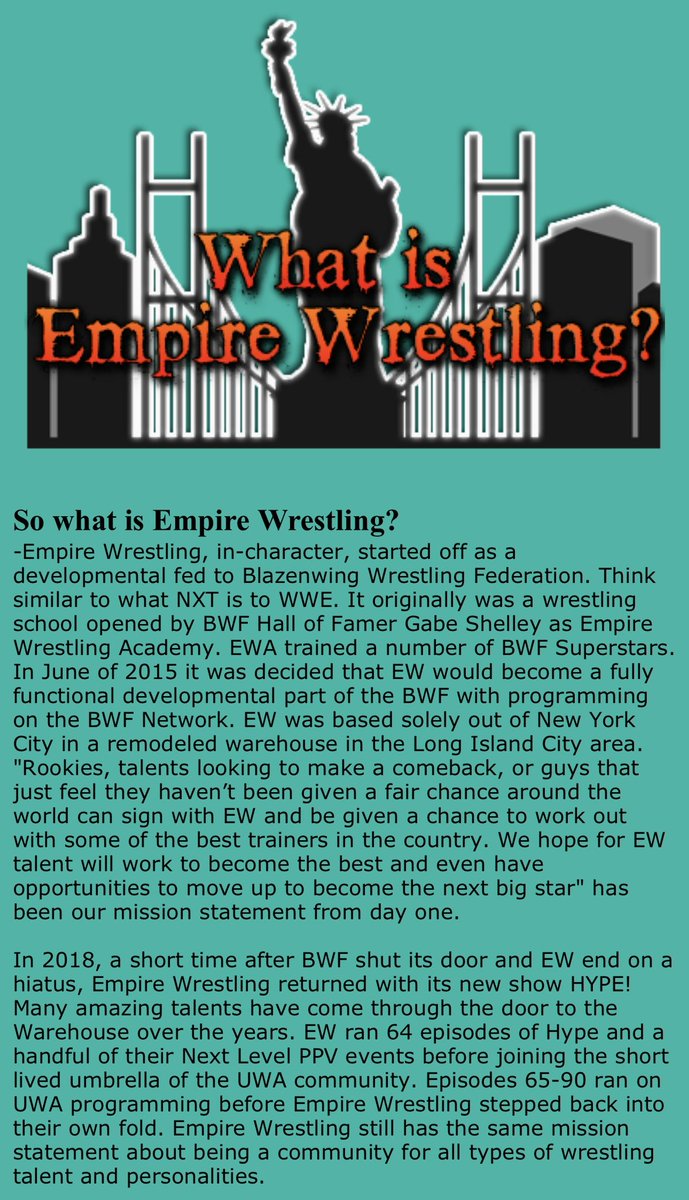 Empire Wrestling tweet media