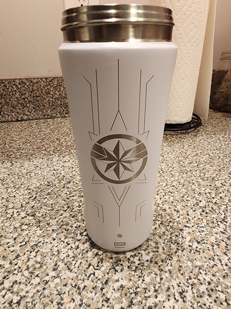 Bonus Challenge! My favorite cup for staying hydrated is, of course, a #CaptainMarvel cup.  (I'm a huge #Marvel nerd!) #istechat @ISTEofficial @ISTEcommunity #ISTELive