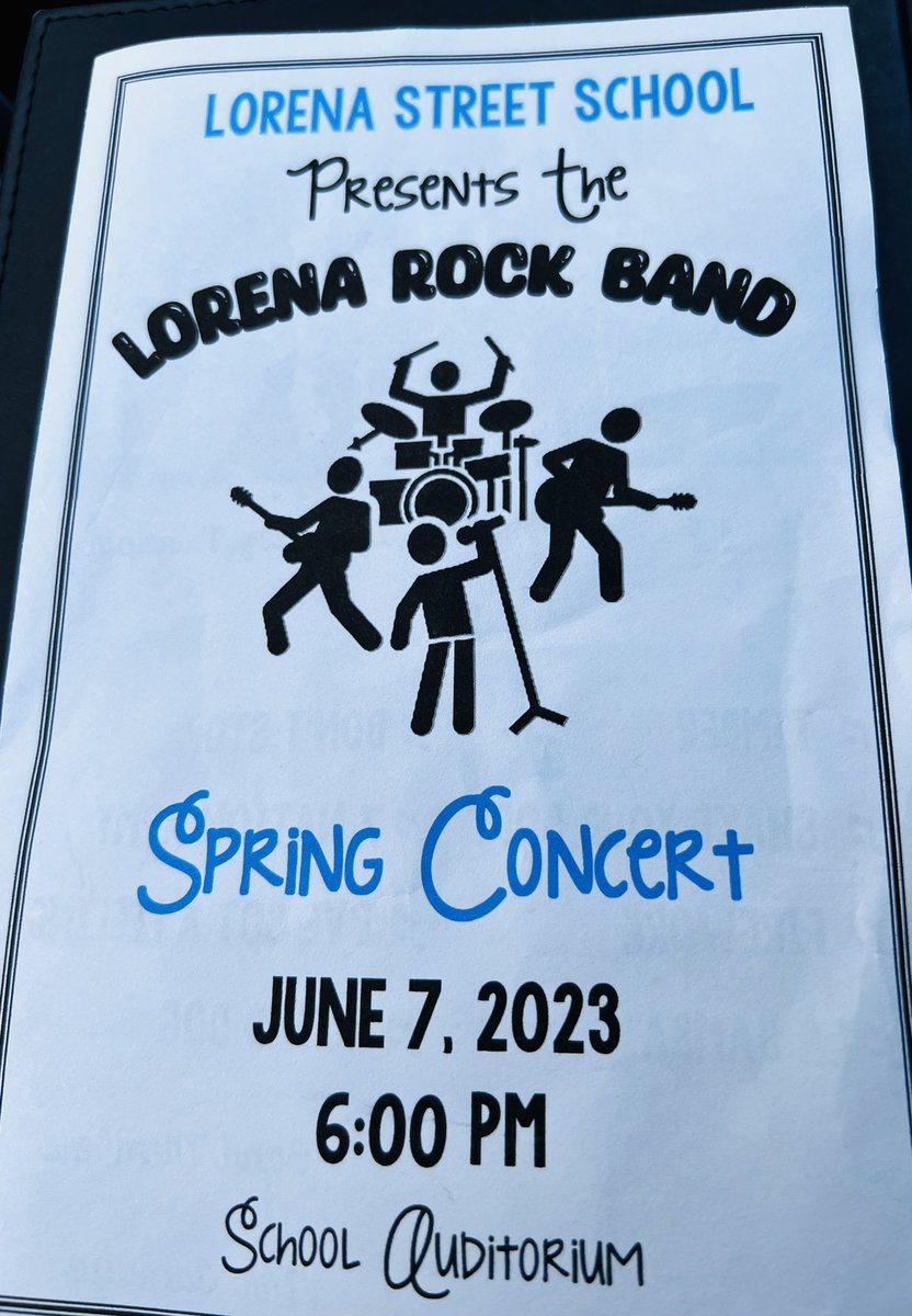 #LorenaElementarySchool’s rock band performs an end of year concert for the school community. Thanks to Mr. Adrian and Yolanda Tamayo for inspiring our students to excel in the Arts! A big thank you to Principal Patricia Gonzales for her leadership and support. #IBelieveInLAUSD