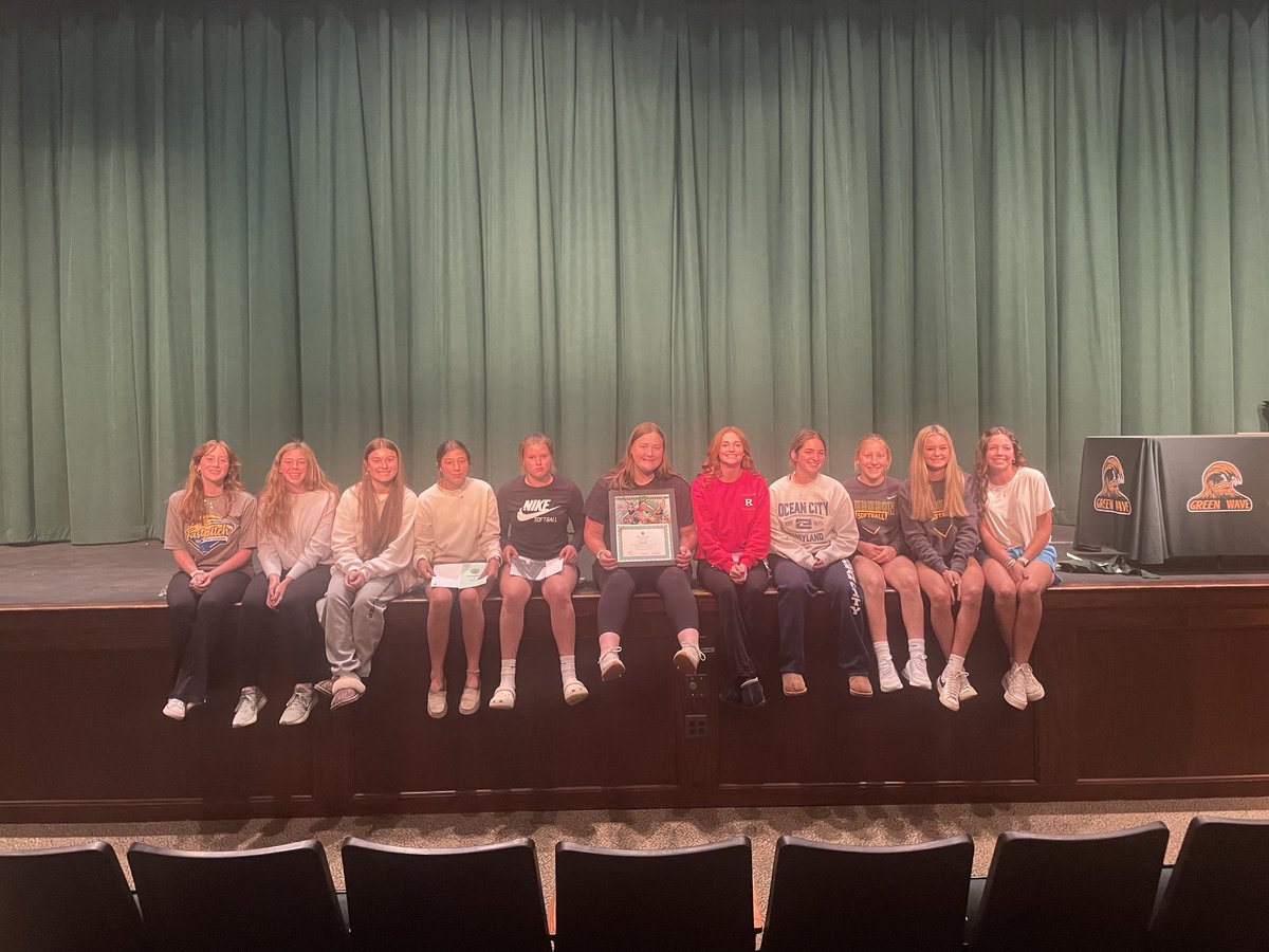 AHS spring sports award night!  Thank you ladies for a memorable season!