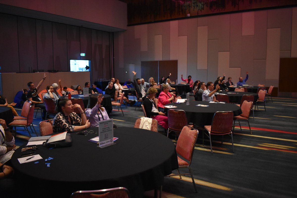 anzmha's tweet image. By strengthening Meaningful Connection with those close to us, those we work with, and/or those in our community, we create safe and supportive relationships that will allow others to be more connected and feel invited to be supported." - Matt Caruana at #IMHC