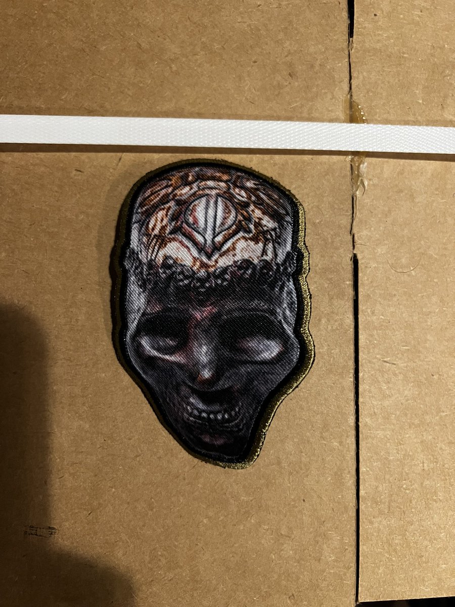 🛑 #Giveaway time. Skull patch. Would make a cool addition to a #4CD vest. Like, comment #TESD on this post and retweet to enter. @DonovanTESD @tesdgroupie @SModfan @sundayjeff @TellEmSteveDave @BQQuinn @GitEmSteveDave @tmilo1982 spread the word. Good luck 🍀 everyone