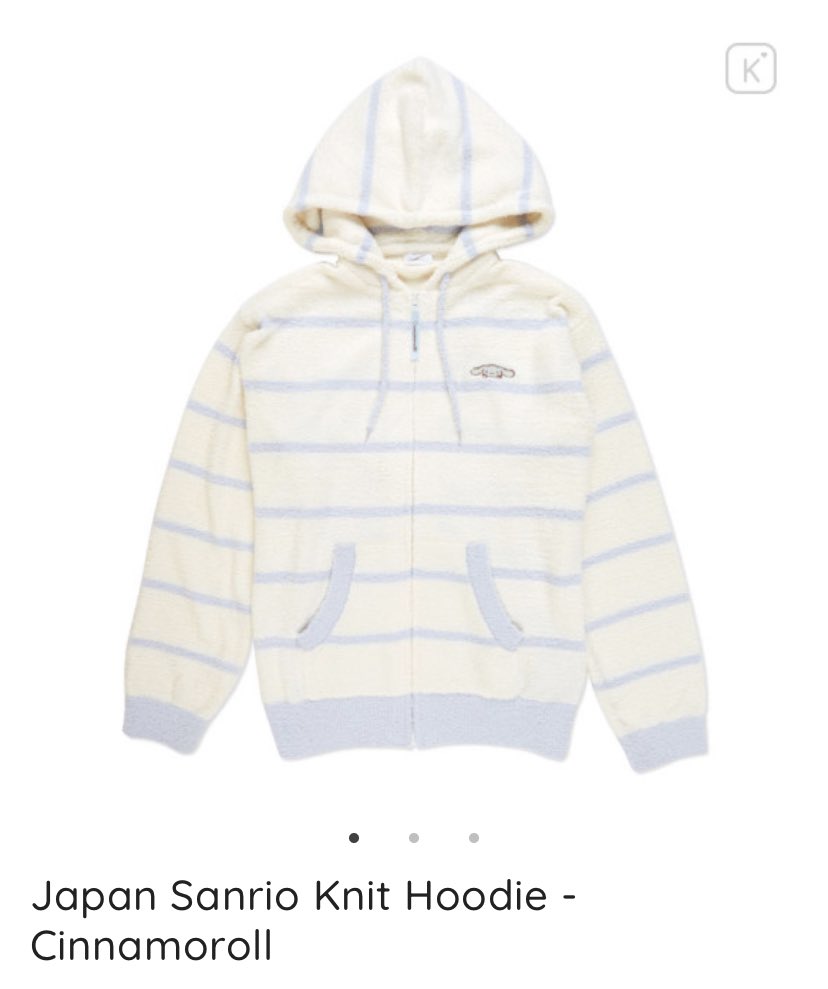 Tổng hợp hơn 87+ cinnamoroll knit hoodie không thể bỏ lỡ B1