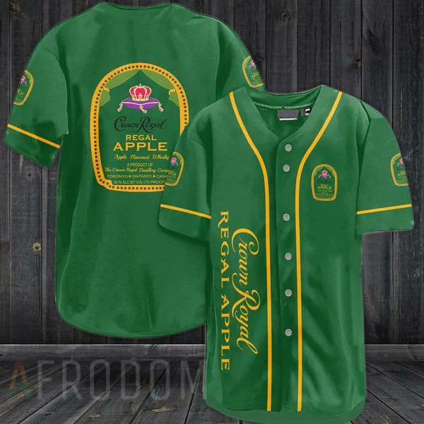 Introducing the Vintage Green Crown Royal Regal Apple Baseball Jersey, a timeless piece that seamlessly blends classic aesthetics with a touch of modern flair. #VintageFashion
#RegalCharm
#FashionStatement
#SportsHeritage
#TimelessElegance