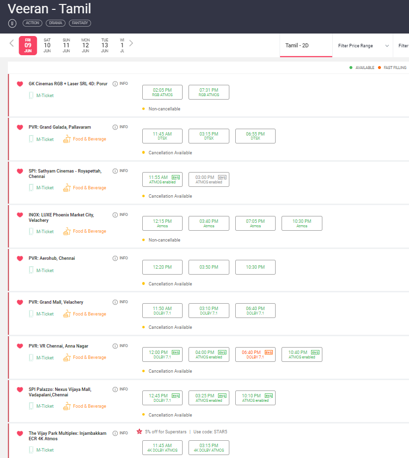 Trendswoodcom's tweet photo. #Veeran 2nd Week...✌️ https://t.co/9OKAszBQUA