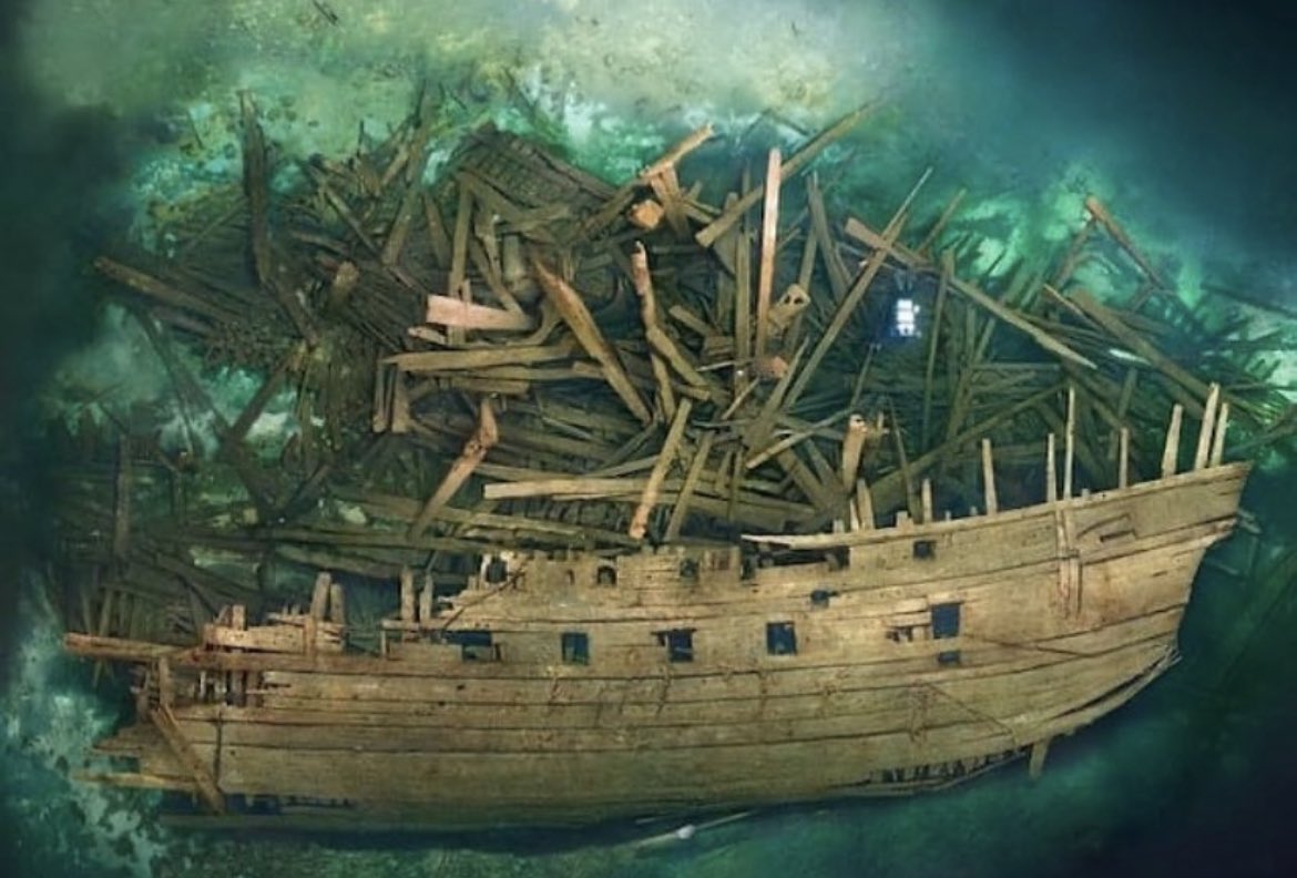 The wreck of the Swedish warship 'Mars' became a tragic spectacle when it caught fire and exploded during a fierce battle in the Baltic Sea in 1564. Resting at the seabed for nearly five centuries, the ship remained hidden until its discovery in 2011. Renowned as the largest and