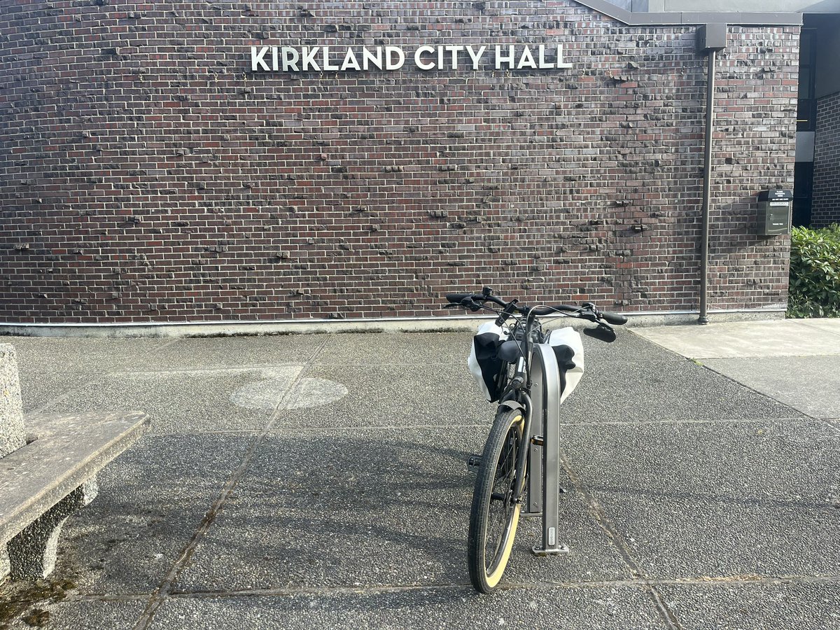 Love that on average half the Planning Commission don’t drive to our meetings - and two more drive EVs.