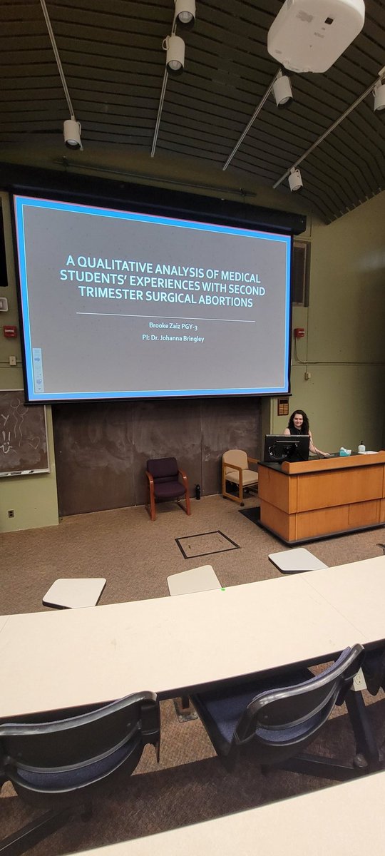 So proud of Brooke, she did an amazing job presenting our research to the department at Albany Med's ONGyn Resident Research Day 2023