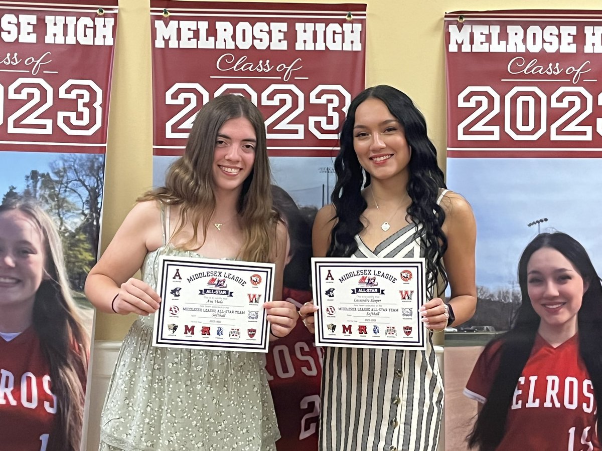 Melrose High Softball tweet media