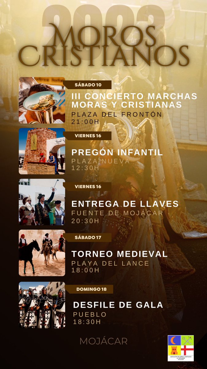 Moros y Cristianos de Mojácar - Al-Mosaquer tweet media